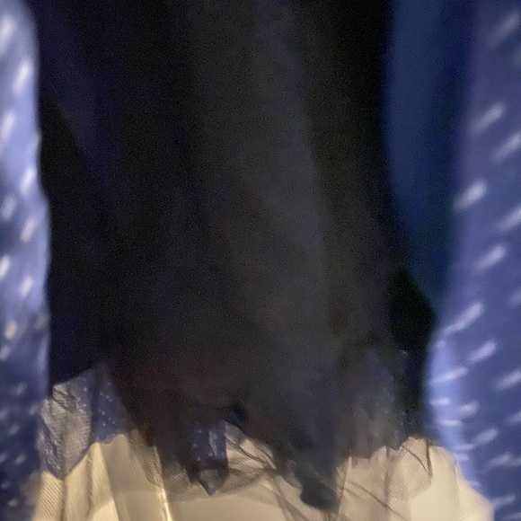 Blue flared Anthropologie dress - Picture 6 of 6